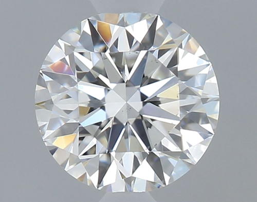 0.51 carat G-SI1 Excellent cut Natūralus Round Deimantas (1)