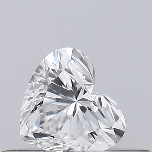 0.21 carat E-VVS1 Natūralus Heart Deimantas (1)