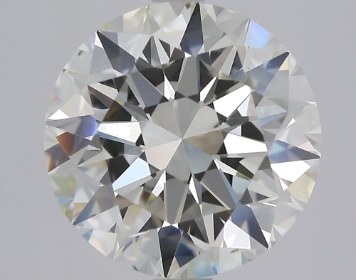 3.02 carat K-VS2 Excellent cut Natūralus Round Deimantas (1)