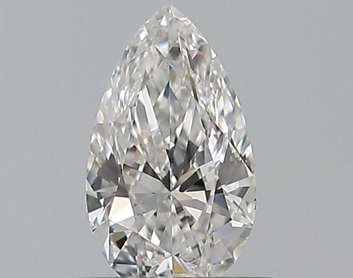 0.46 carat E-VS1 Natūralus Pear Deimantas (1)