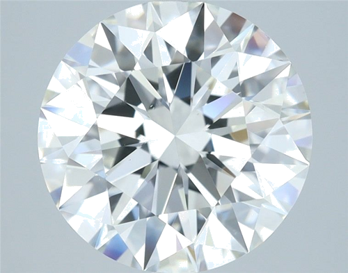 4.16 carat H-VS2 Excellent cut Natūralus Round Deimantas (1)