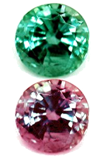 0.19 carat GREEN Round Alexandrite (1)