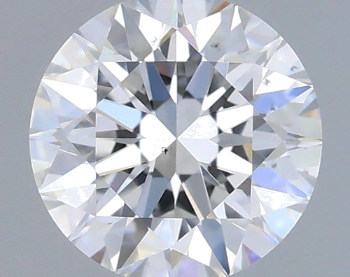 0.53 carat F-VS2 Excellent cut Natūralus Round Deimantas (1)