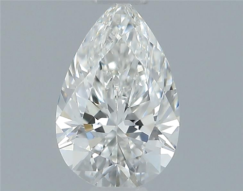 0.36 carat G-VS1 Natūralus Pear Deimantas (1)
