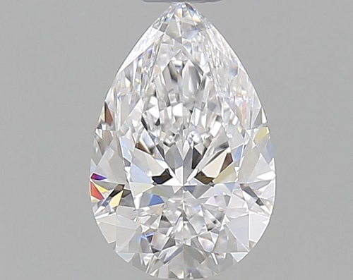 0.5 carat D-VS2 Natūralus Pear Deimantas (1)