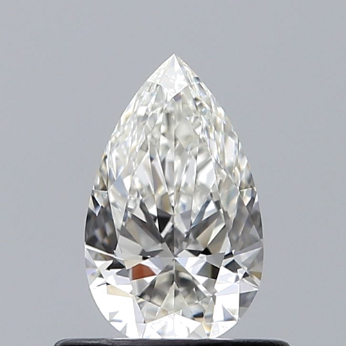 0.53 carat G-VVS1 Natūralus Pear Deimantas (1)