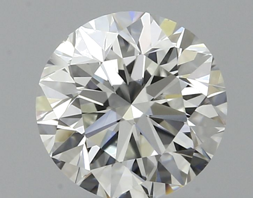 0.5 carat F-SI1 Very Good cut Natūralus Round Deimantas (1)