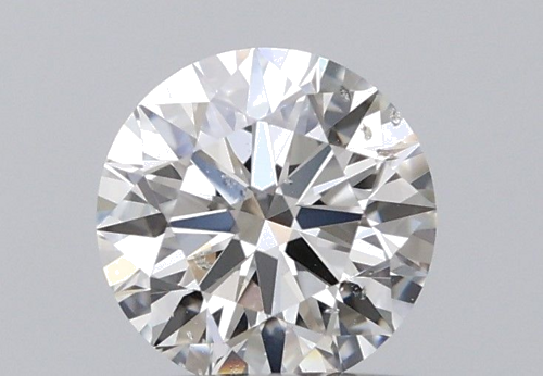 0.58 carat G-SI2 Excellent cut Natūralus Round Deimantas (1)