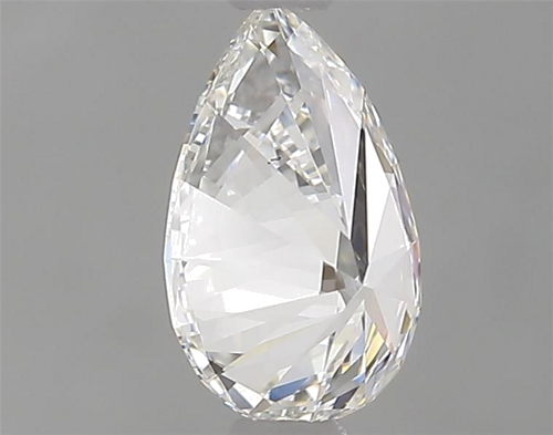 0.72 carat F-SI1 Natūralus Pear Deimantas (1)