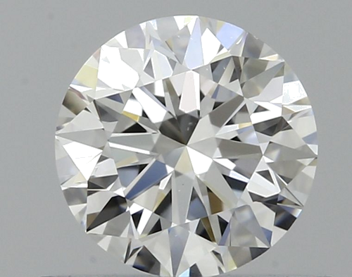 0.52 carat F-VS2 Excellent cut Natūralus Round Deimantas (1)