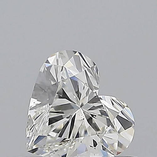 0.52 carat G-VS2 Natūralus Heart Deimantas (1)