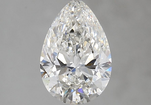 0.92 carat H-SI2 Natūralus Pear Deimantas (1)