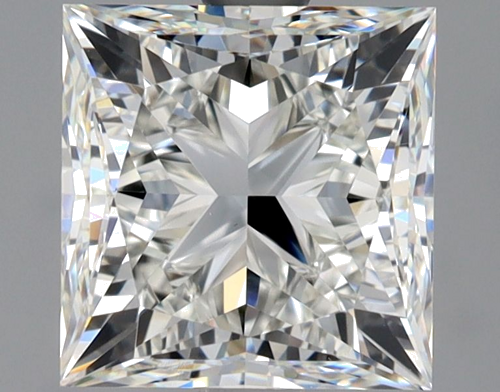 2.5 carat H-VVS2 Natūralus Princess Deimantas (1)