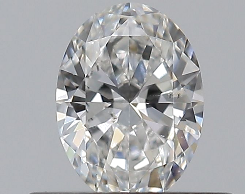 0.37 carat E-SI2 Natūralus Oval Deimantas (1)