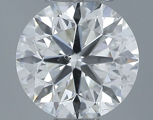 0.9 carat G-SI2 Very Good cut Natūralus Round Deimantas (1)