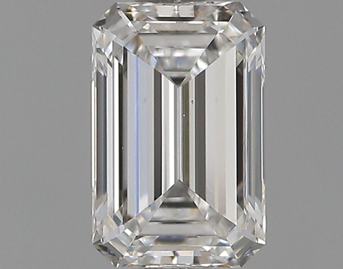 0.52 carat F-VS2 Natūralus Emerald Deimantas (1)