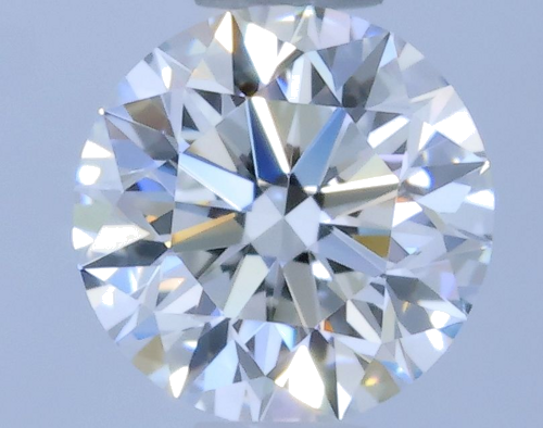 0.43 carat F-VVS1 Excellent cut Natūralus Round Deimantas (1)