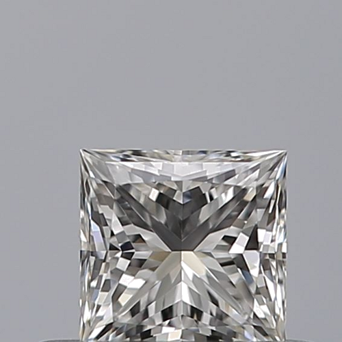 0.35 carat F-VVS1 Natūralus Princess Deimantas (1)