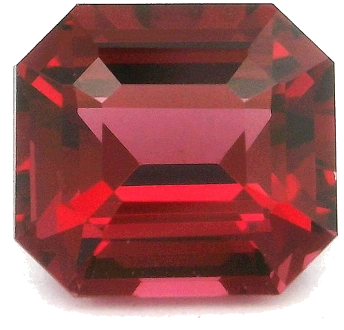 1.55 carat PINK STEP cut Octagonal Garnet (1)