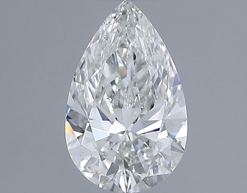 0.82 carat I-SI2 Natūralus Pear Deimantas (1)