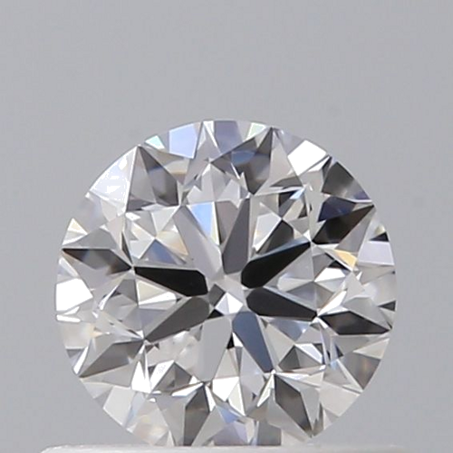 0.5 carat D-VVS2 Very Good cut Natūralus Round Deimantas (1)