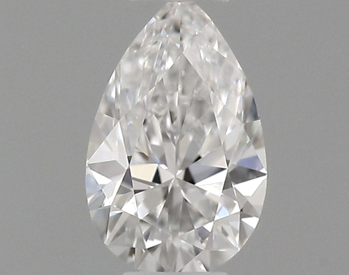 0.25 carat E-VVS2 Natūralus Pear Deimantas (1)