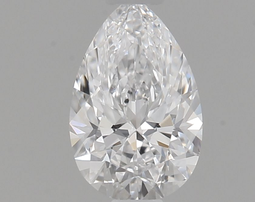 0.34 carat D-VVS1 Natūralus Pear Deimantas (1)