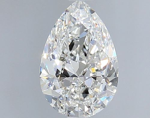 0.9 carat G-VVS2 Natūralus Pear Deimantas (1)