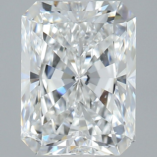1.7 carat F-SI2 Natūralus Radiant Deimantas (1)