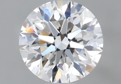 0.5 carat F-VVS2 Excellent cut Natūralus Round Deimantas (1)