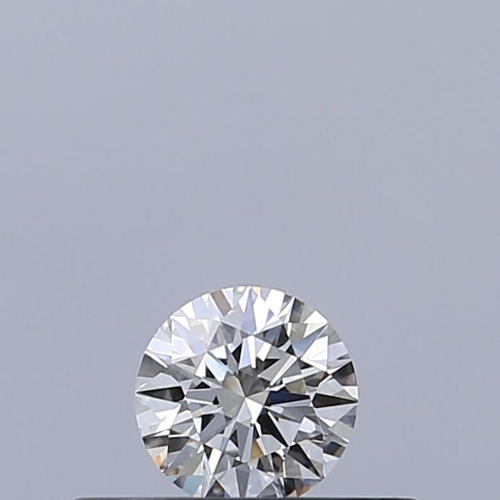 0.19 carat F-VVS2 Excellent cut Natūralus Round Deimantas (1)