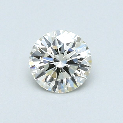 0.46 carat K-VS2 Very Good cut Natūralus Round Deimantas (1)