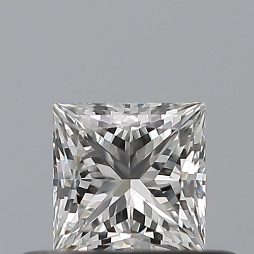 0.33 carat H-VVS1 Natūralus Princess Deimantas (1)