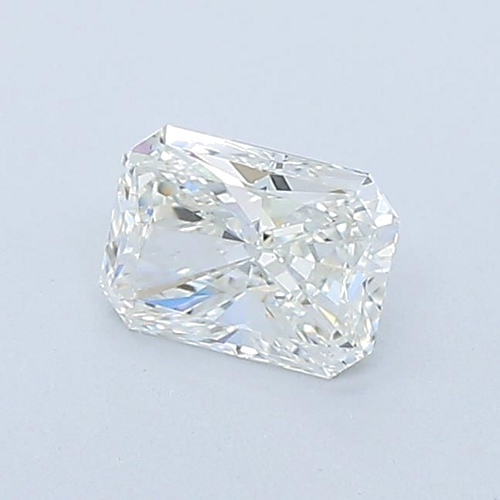 0.5 carat H-VVS2 Natūralus Radiant Deimantas (1)