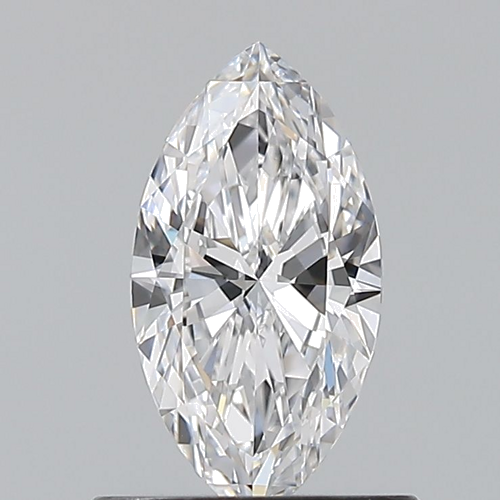 0.6 carat D-VS2 Natūralus Marquise Deimantas (1)