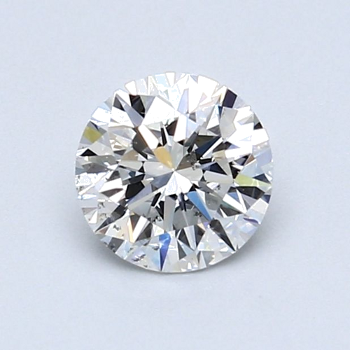 0.82 carat E-SI1 Very Good cut Natūralus Round Deimantas (1)