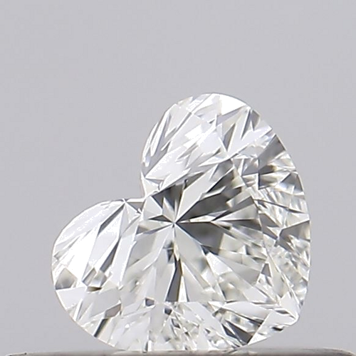 0.27 carat I-VVS1 Natūralus Heart Deimantas (1)