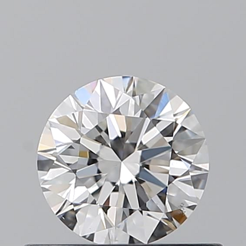 0.5 carat F-SI1 Excellent cut Natūralus Round Deimantas (1)