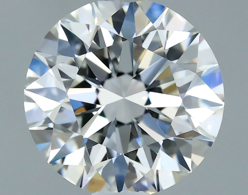 0.53 carat F-VVS2 Excellent cut Natūralus Round Deimantas (1)