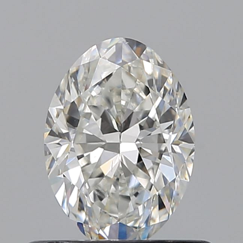 0.6 carat G-VS2 Natūralus Oval Deimantas (1)
