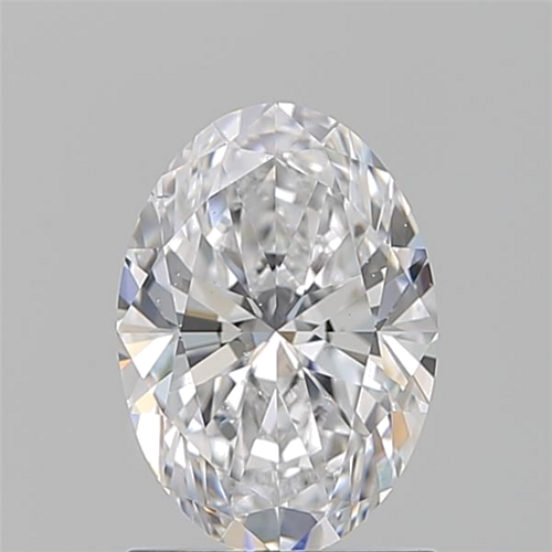 1.21 carat D-SI1 Natūralus Oval Deimantas (1)