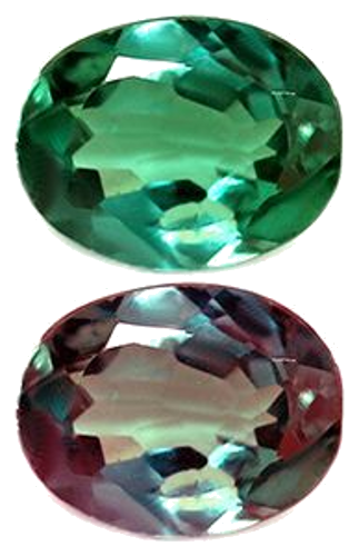 0.3 carat GREEN Oval Alexandrite (1)