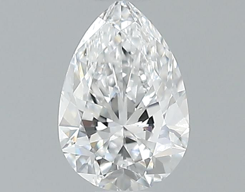 0.54 carat D-VS2 Natūralus Pear Deimantas (1)