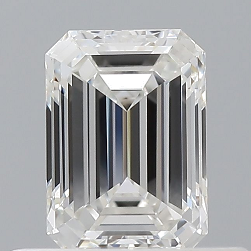 0.53 carat F-VVS2 Natūralus Emerald Deimantas (1)