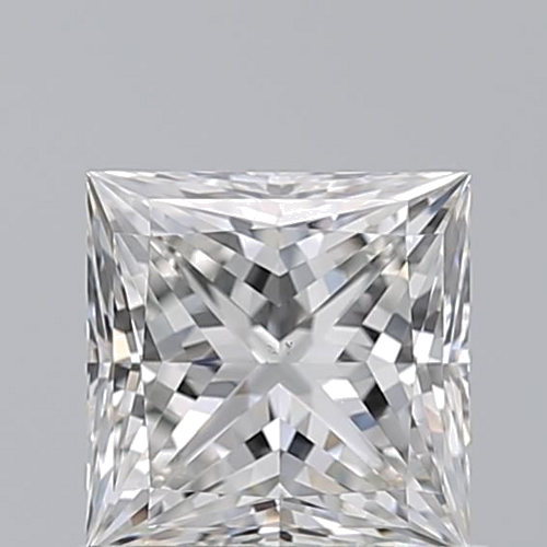 1.04 carat H-VS2 Natūralus Princess Deimantas (1)
