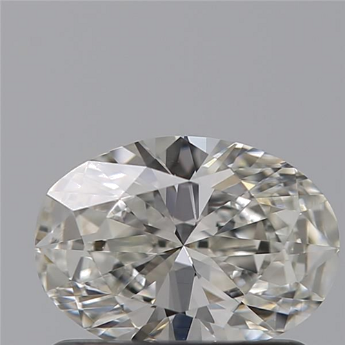 0.62 carat G-VVS1 Natūralus Oval Deimantas (1)