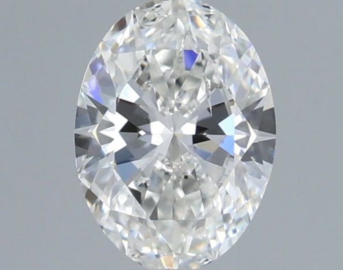 0.5 carat G-SI2 Natūralus Oval Deimantas (1)