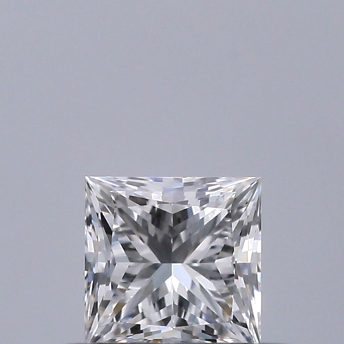 0.36 carat D-VVS2 Natūralus Princess Deimantas (1)