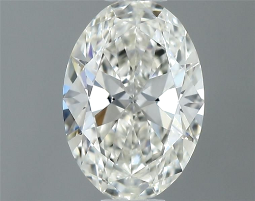 0.34 carat F-VVS2 Natūralus Oval Deimantas (1)
