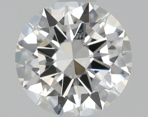 0.41 carat F-SI1 Very Good cut Natūralus Round Deimantas (1)